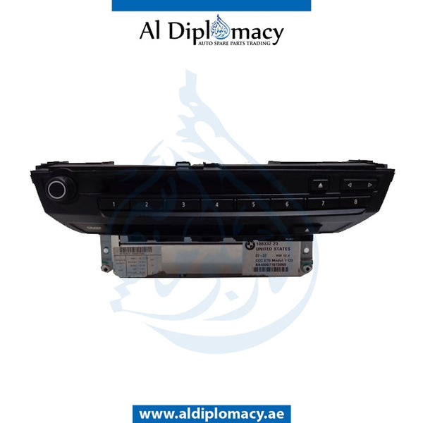 CD PLAYER for BMW X5 Series E70 (2006-2013) models, Part Number UN-65839165854